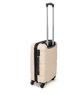 Batohy Pretty UP 3-dielna sada cestovných kufrov ABS25, slonovinová