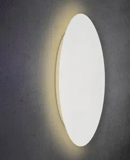 Nástenné svietidlá Escale Escale Blade nástenné LED svetlo, biele, Ø 95 cm