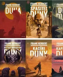 Sci-fi a fantasy Kolekcia kníh DUNA - Frank Herbert - Herbert Frank