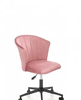 Kancelárske stoličky Kancelárska stolička PASCO Halmar Ružová
