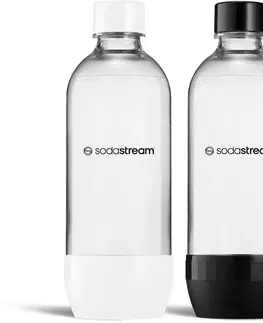 Sodastream a ďalšie výrobníky perlivej vody Sodastream Fľaša Jet Black&White 2x 1 l, do umývačky