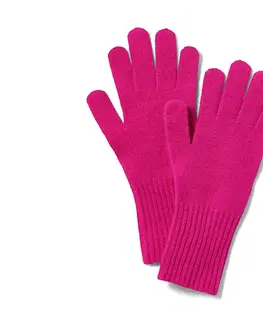 Gloves & Mittens Pletené rukavice s vlnou, ružové