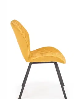 Jedálenské stoličky a kreslá Jedálenská stolička K360 Halmar Sivá