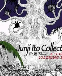 Manga Junji Ito Collection Horror Coloring Book - Junji Ito