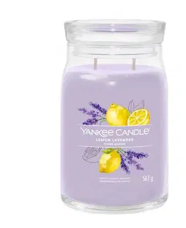 Veľká sviečka Yankee Candle Yankee candle sviečka veľká Lemon Lavender