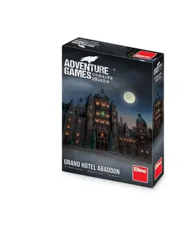 Hračky rodinné spoločenské hry DINO - Adventure Games: Grand Hotel Abaddon Párty Hra