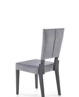 Jedálenské stoličky HALMAR Sorbus jedálenská stolička grafit / sivá