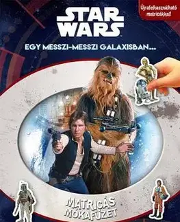 Pre deti a mládež - ostatné Matricás mókafüzet - Star Wars