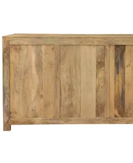 Barové stolíky Barová skriňa Hina 140x90x45 z mangového dreva