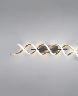 Stropné svietidlá Trio Lighting LED svetlo Sequence, stmievateľné, CCT, mosadz