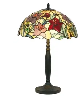 Stolové lampy Artistar Kvetinová stolná lampa ATHINA ručne vyrobená 62cm