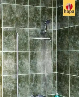 Sprchové dvere Vaňová zástena HOPA EVORA - Farba rámu zásteny - Hliník chróm, Rozmer A - 80 cm, Smer zatváranie - Univerzálny Ľavé / Pravé, Výplň - Číre bezpečnostné sklo - 5 mm BCEVOR80CC