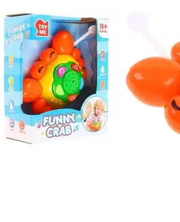 Hudobné hračky EURO-TRADE - BamBam zábavný krab