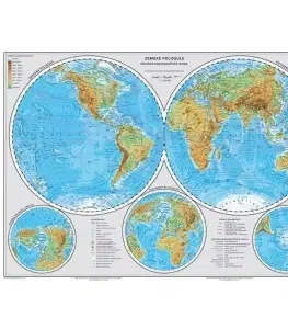 Učebnice - ostatné Zemské pologule a prírodné naj - A3 karta