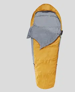 kemping Trekingový spací vak MT500 od 5 °C polyesterový