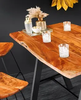 Barové stoličky Barový stôl ATHAMÁS Dekorhome