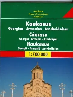 Do auta Kaukaz 1:700 000 Automapa