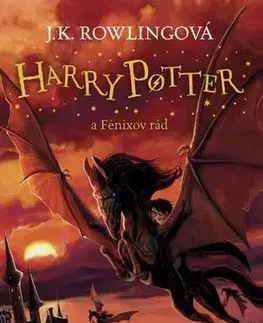 Fantasy, upíri Harry Potter 5 - A Fénixov rád, 3. vydanie - Joanne K. Rowling,Oľga Kraľovičová