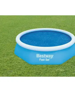 Bazény Bestway Solárna plachta na kruhový bazén 244 cm