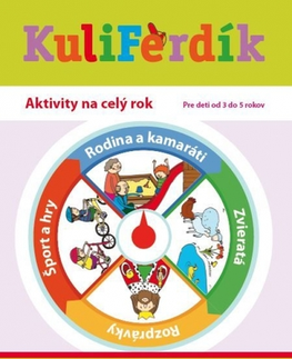 Príprava do školy, pracovné zošity Kuliferdík: aktivity na celý rok - Kolektív autorov