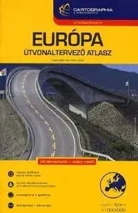 Sprievodcovia, mapy - ostatné Európa 1:1000000 - atlasz - Kolektív autorov