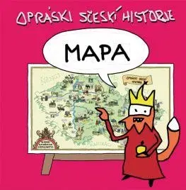 Slovensko a Česká republika Opráski sčeskí historje - mapa - jaz