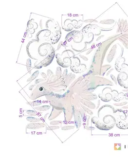 Nálepky na stenu Nálepka na stenu - Lietajúci drak Aeris