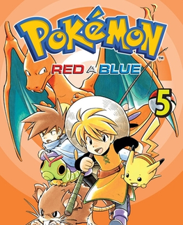 Manga Pokémon: Red a Blue 5 - Hidenori Kusaka