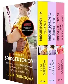 Romantická beletria Bridgertonovi (4-6) - komplet - Julia Quinn