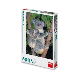 500 dielikov Dino Toys Puzzle Koaly na strome 500 Dino