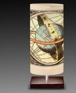 Lampy na nočný stolík Artempo Italia Globe – stolná lampa v dizajne glóbusu