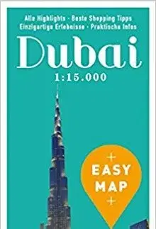 Ázia Dubai Easy Map 1:15 000