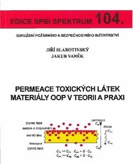 Odborná a náučná literatúra - ostatné Permeace toxických látek materiály OOP v teorii a praxi - Jiří Slabotinský