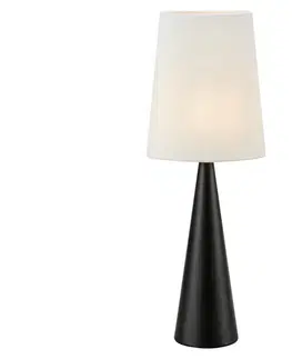 Lampy Markslöjd Markslöjd 108597 - Stolná lampa CONUS 1xE14/40W/230V biela/čierna 