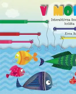 Leporelá, krabičky, puzzle knihy V mori - Elena Rabčanová