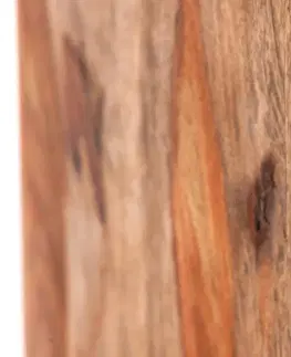 Regály a poličky LuxD Dizajnový regál Timber 180 cm Sheesham dymový