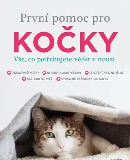 Mačky První pomoc pro kočky - Jennifer Parker,Jana Mandelíková