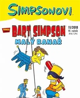 Komiksy Bart Simpson 11/2018: Malý ranař - Kolektív autorov