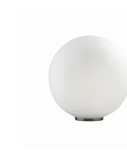 Lampy Ideal Lux - Stolná lampa 1xE27/60W/230V biela