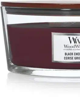 Kolekcia Ellipse WoodWick WoodWick sviečka loď Black Cherry