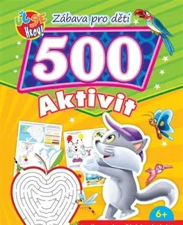 Pre deti a mládež - ostatné 500 aktivit - kočka - Kolektív autorov