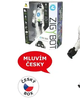 Hračky roboti MADE - Robot Zigy čierna