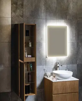 Kúpeľňa SAPHO - FILENA skrinka vysoká 35x140x30cm, dub FID3540D