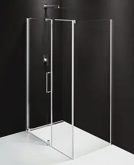Sprchové dvere POLYSAN - ROLLS LINE obdĺžniková sprchová zástena 1600x1000 L/P varianta, číre sklo RL1615RL3415