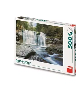 500 dielikov Dino Toys Puzzle Mumlavské vodopády 500 Dino