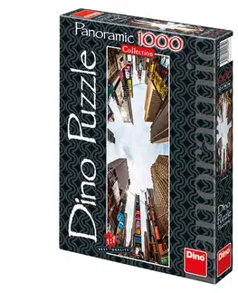 1000 dielikov Dino Toys Puzzle Broadway Avenue 1000 panoramic Dino