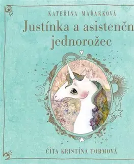 Rozprávky Wisteria Books Justínka a asistenčný jednorožec - audiokniha