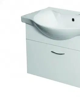 Kúpeľňa HOPA - Skrinka s keramickým umývadlom vekami 55/65/80 - Nábytok Viky - 64 × 46 × 16,5 cm OLNVIKI365 + OLKE70652