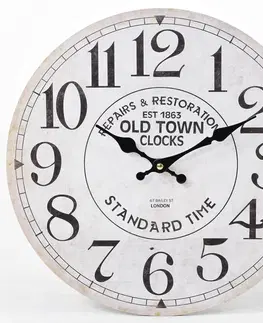 Hodiny Nástenné hodiny, Flor0072, Old Town Clock, 34cm