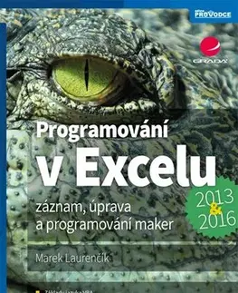 Programovanie, tvorba www stránok Programování v Excelu 2013 a 2016 - Marek Laurenčík